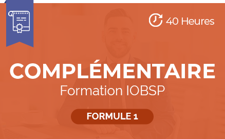 complementaire formation iobsp formule 1